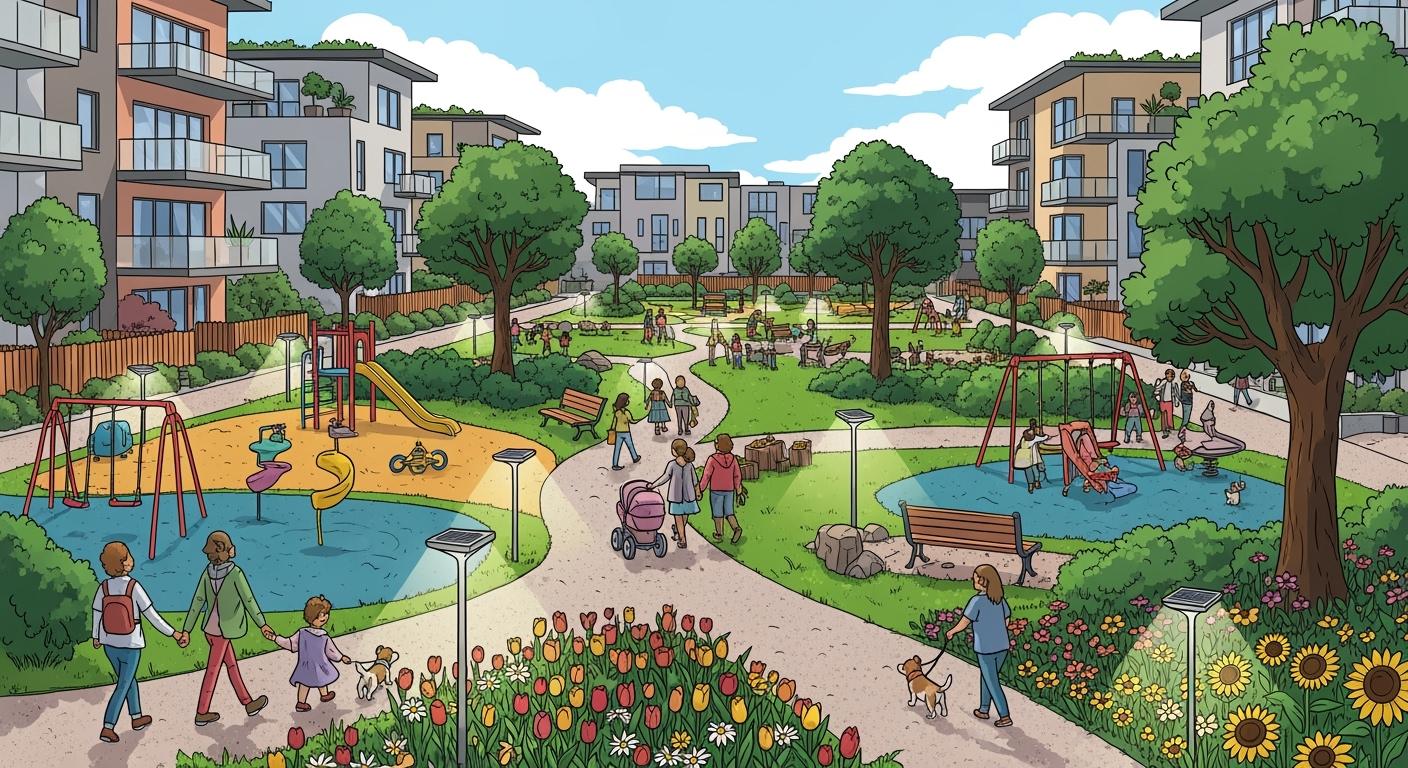 Solar Garden Lights for Parks and Residential Communities: Design Considerations and Benefits