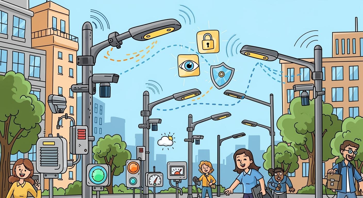 The Future of Smart Cities: Integrating Smart Street Lights with Environmental Monitoring and Security Systems