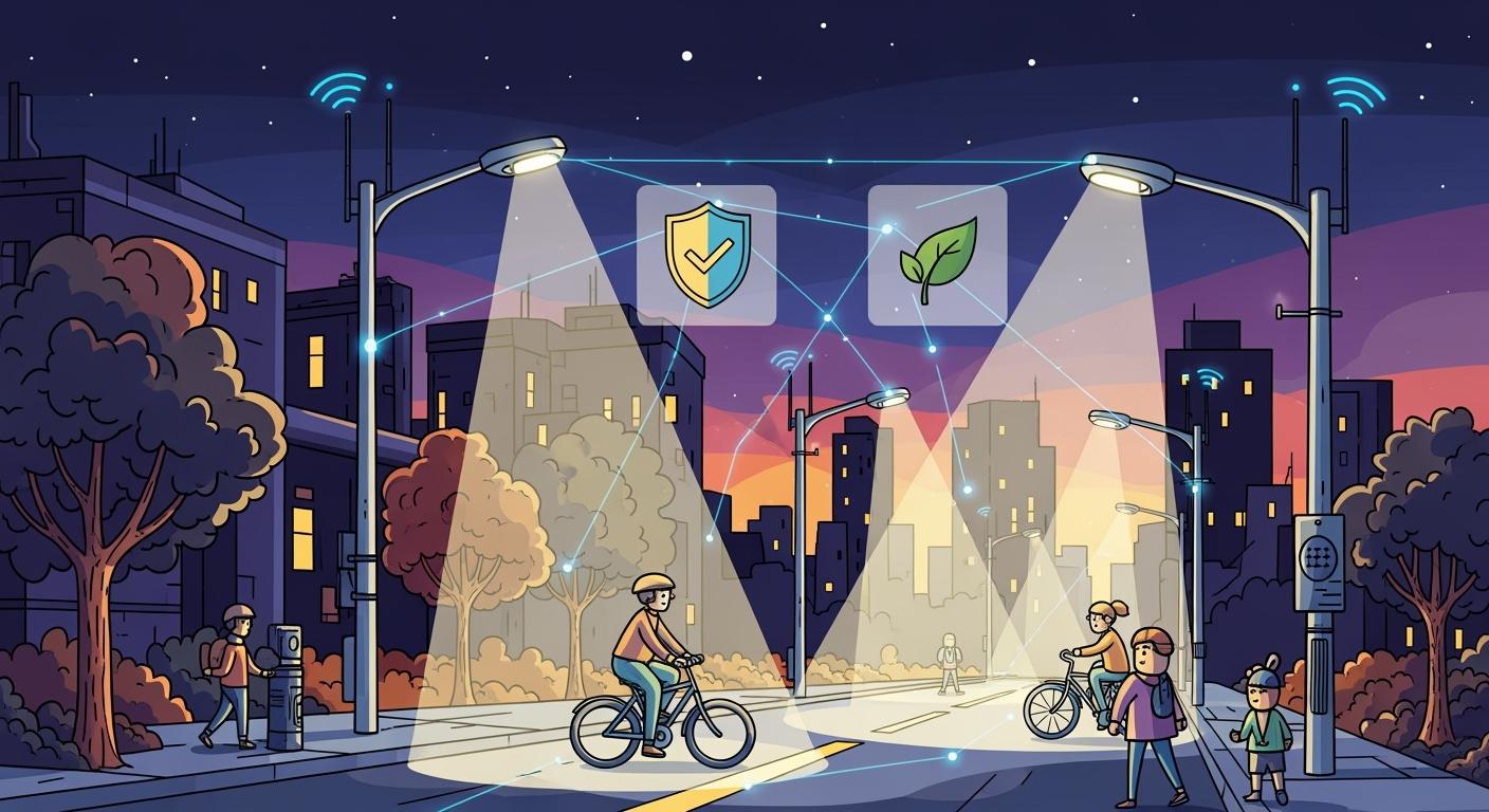 Smart Street Lighting Systems: How IoT Technology Improves Urban Energy Efficiency and Public Safety