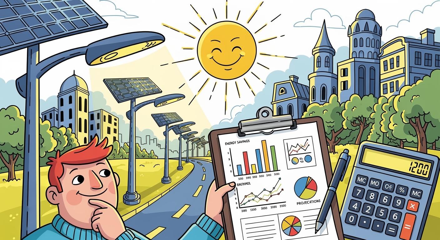 How to Evaluate the Total Cost of Ownership (TCO) of Solar Street Lighting Projects