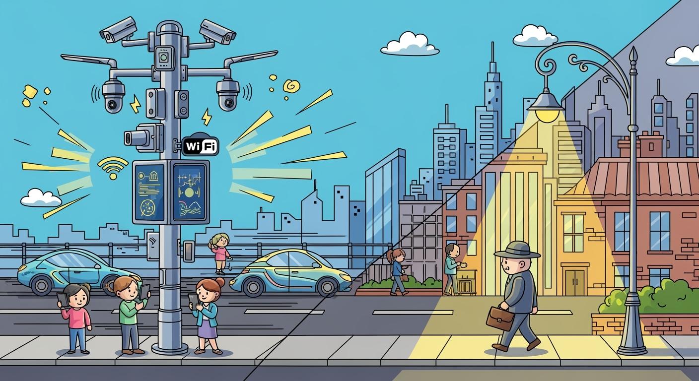 Smart Poles vs Traditional Street Lights: Key Benefits for Modern Urban Infrastructure