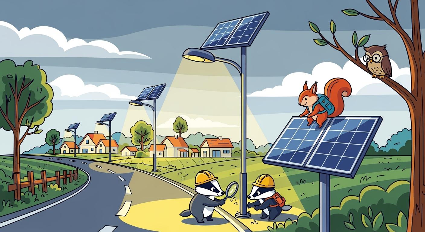 How to Design Solar Street Lighting Systems for Areas with Limited Sunlight
