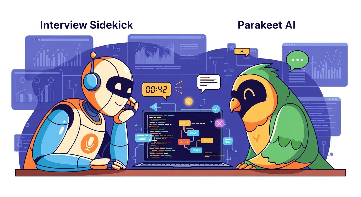  Interview Sidekick vs Parakeet AI: 2026 Test & Truth 