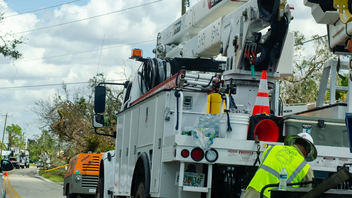 Calculating transport volume and weight of a pole