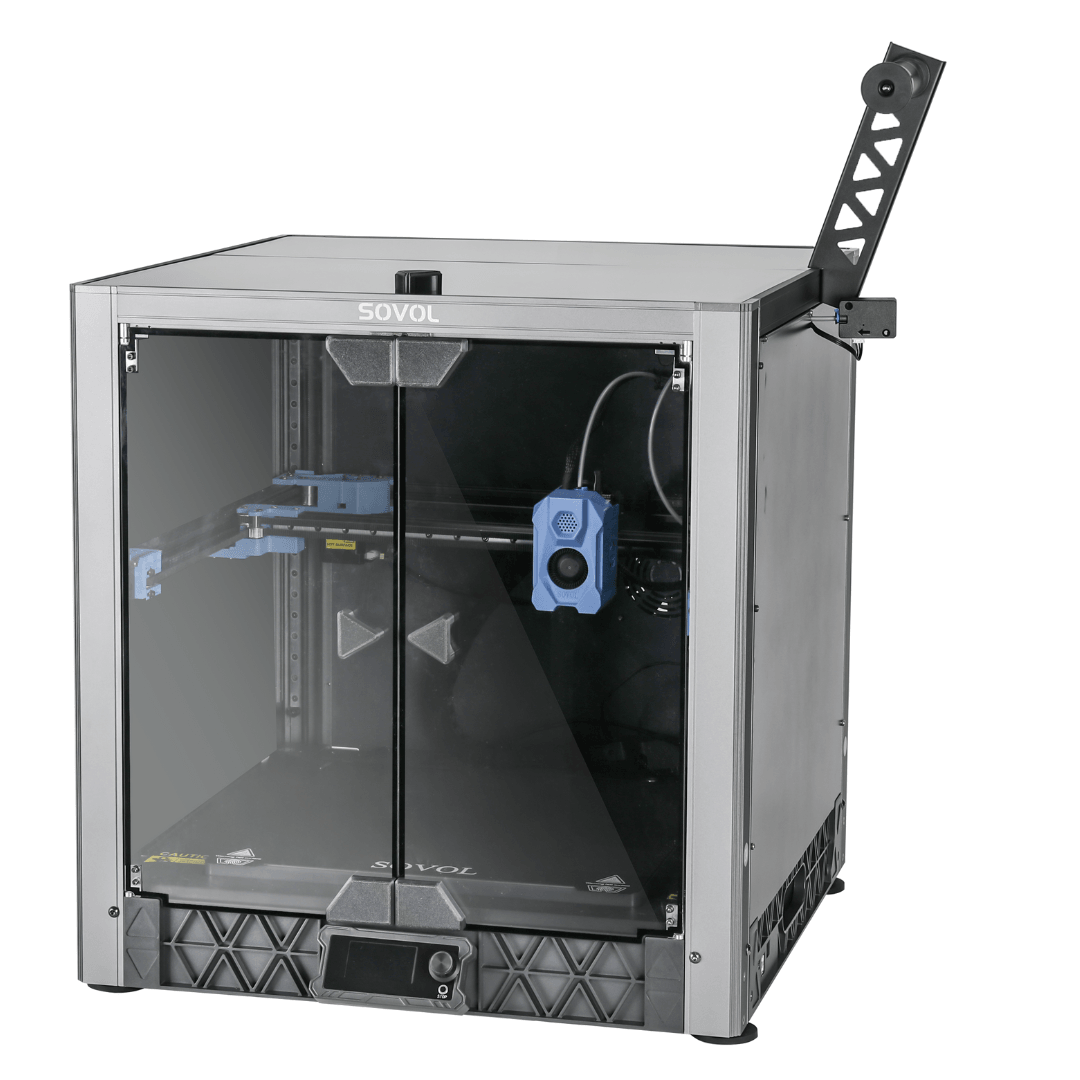 How the SV08 3D Printer Open Enclosure Prevents Warping
