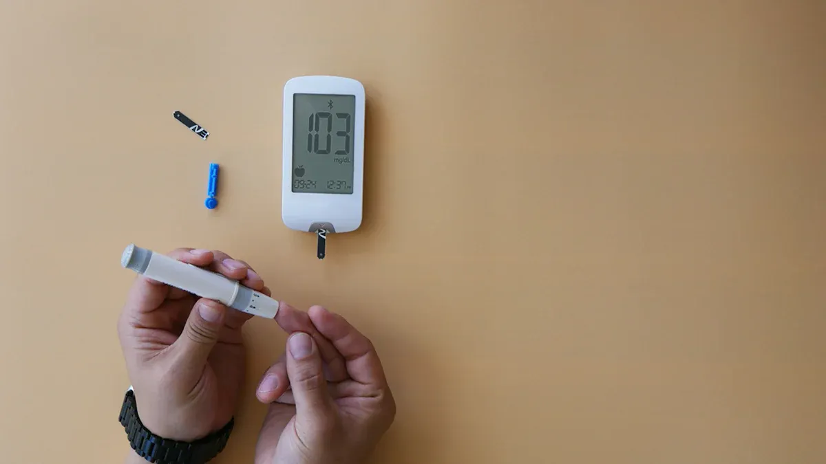 Portable Dissolved Oxygen Meter Setup