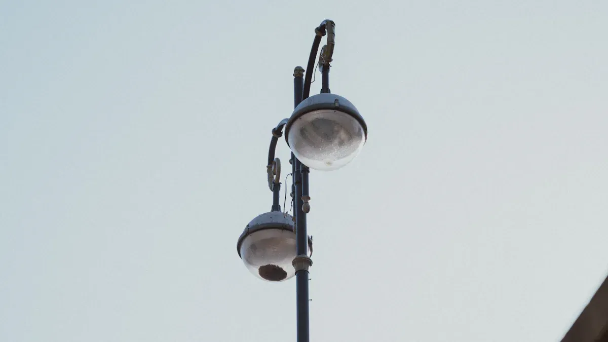Maintenance methods for galvanized street light poles