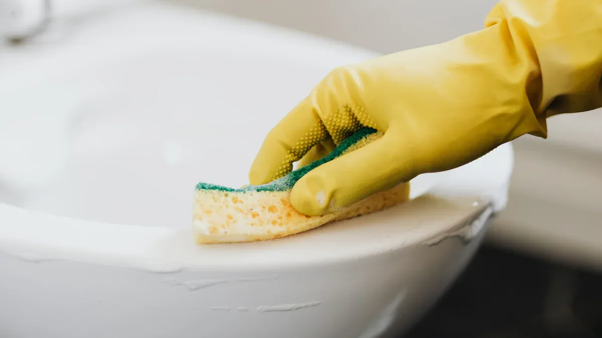 Preventing Yellowing in PVC Bathroom Cabinets