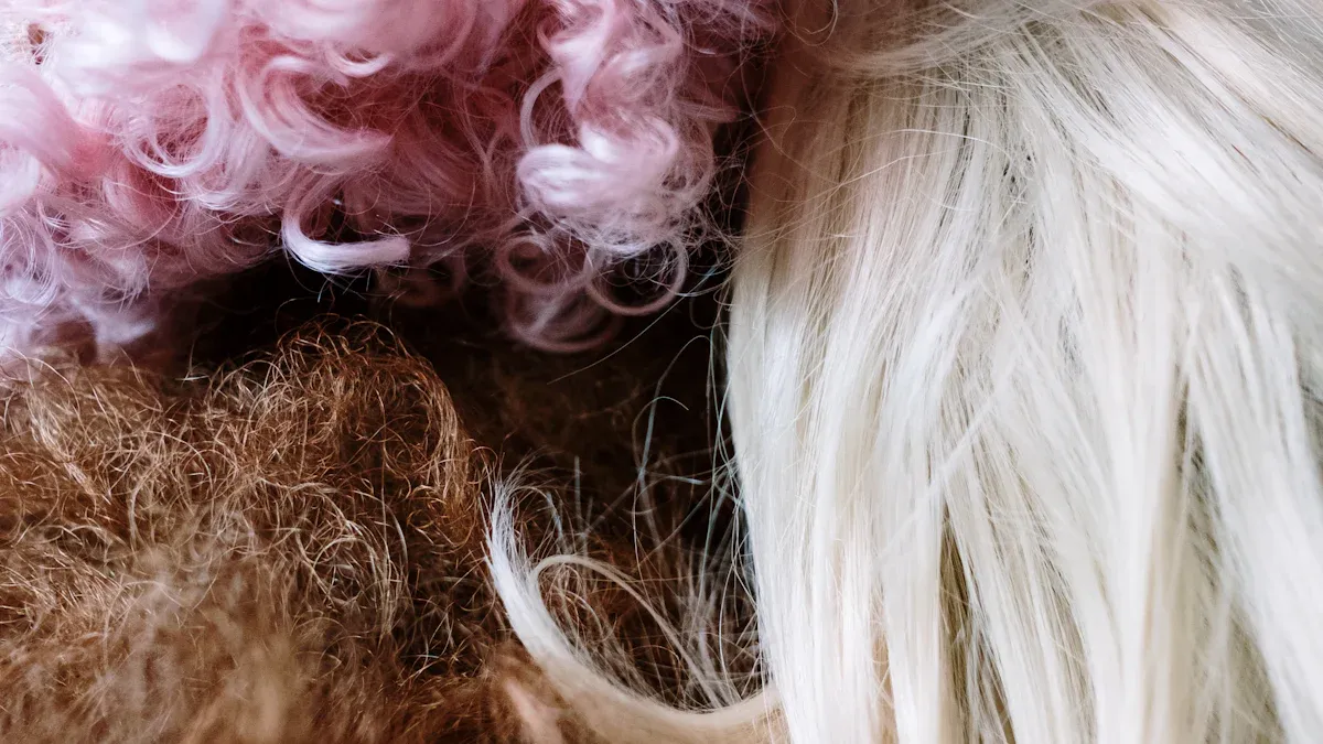 Synthetic wigs or real hair which feels better