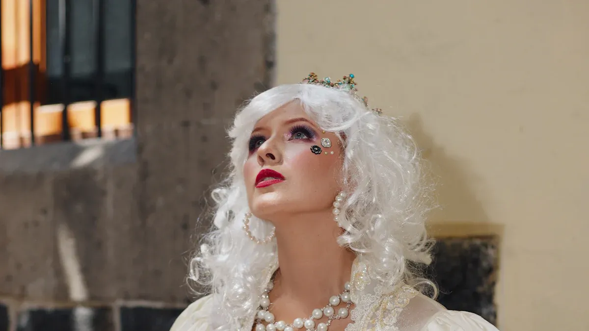 Human hair wigs for white women trending right now