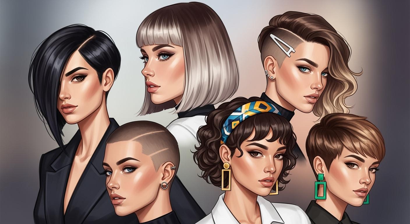 Short and bobbed trends making waves in 2025