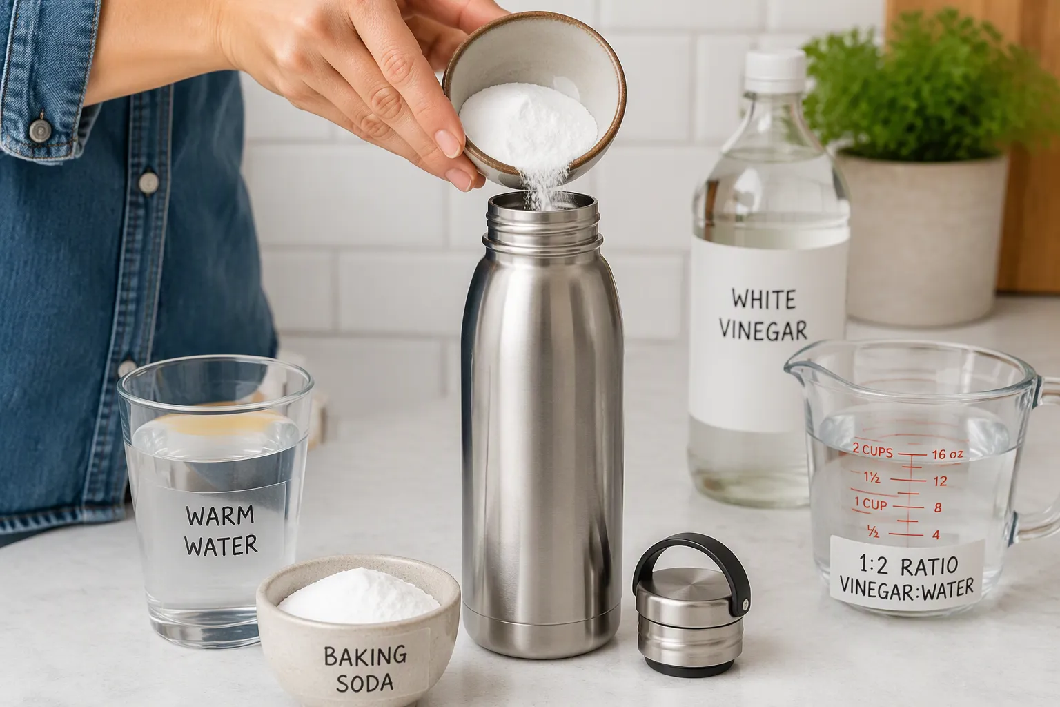 Cara Mengatasi Botol Minum Bau dengan Bahan Alami
