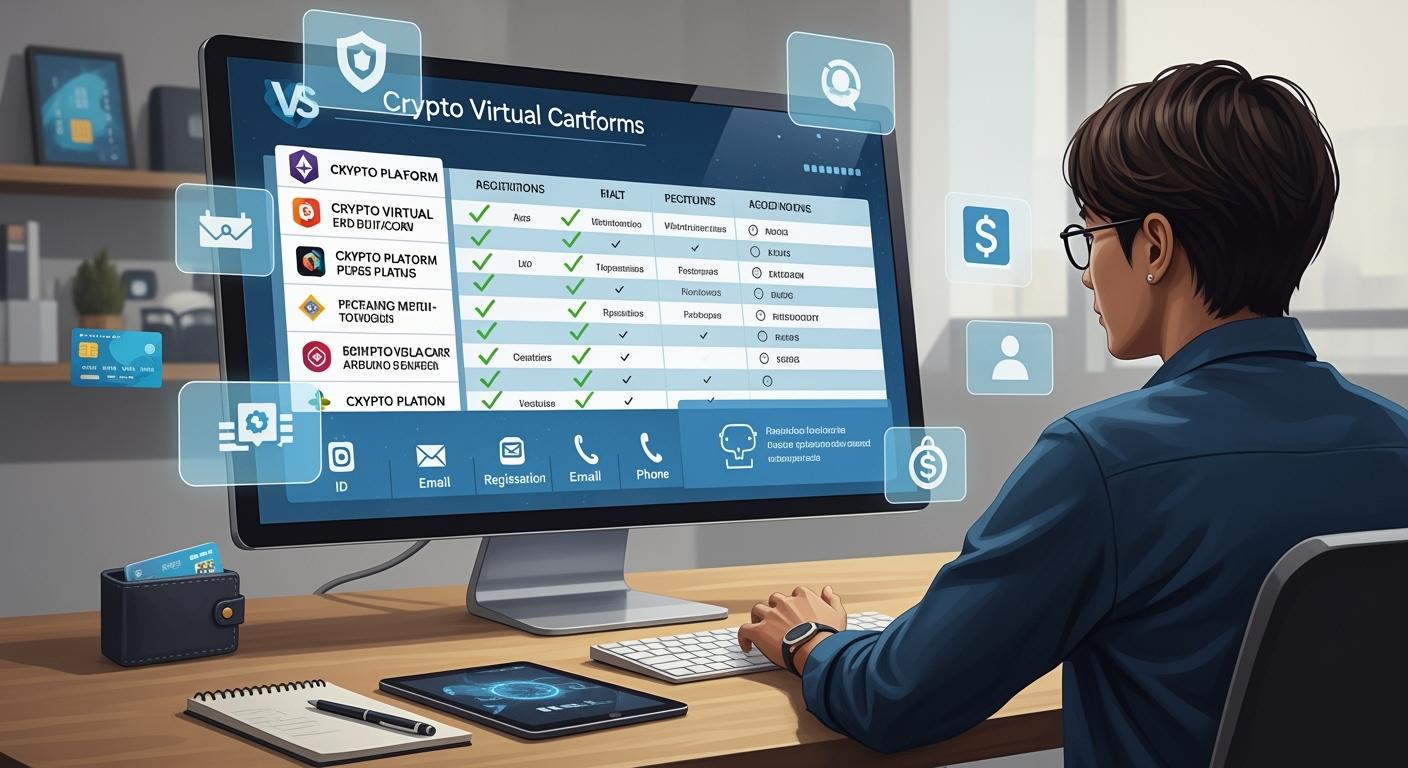 2026年主流加密虚拟卡平台注册条件全方位对比