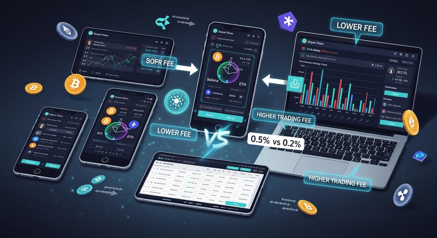 不同平台加密数字货币手续费一览