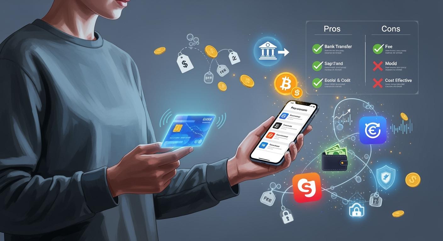 加密虚拟卡入金方式哪种更划算优缺点与费用一览