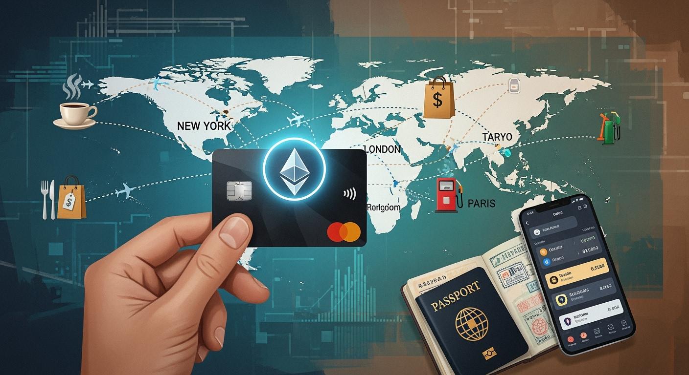全球旅行者使用加密货币借记卡将加密货币转换为日常消费的入门指南