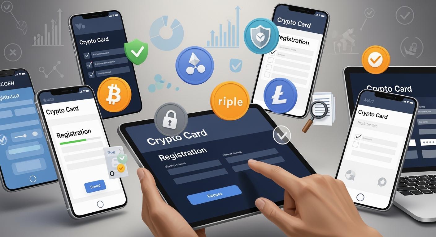 2026年主流平台加密货币卡注册流程全方位对比