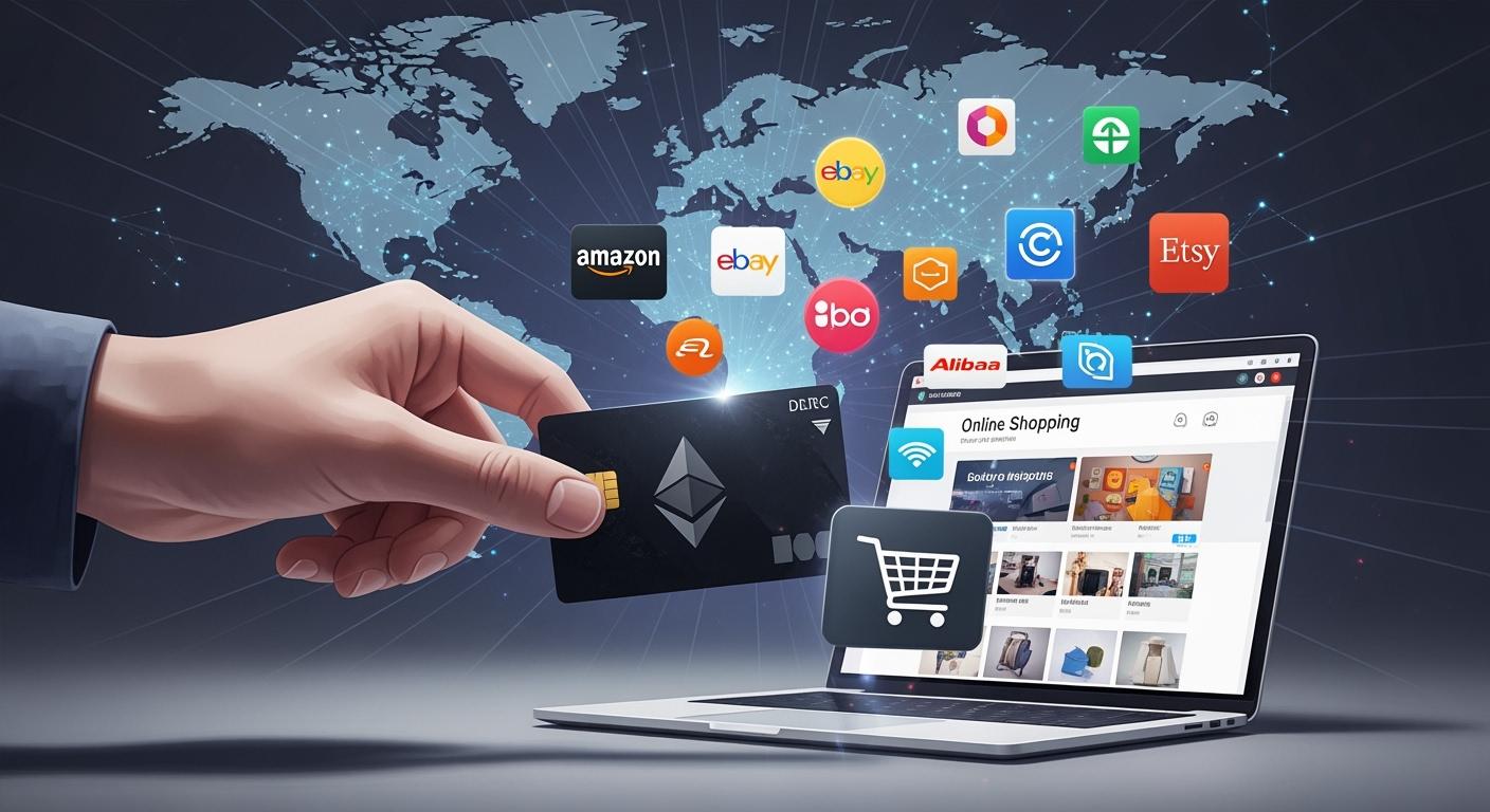 支持加密货币卡购物的全球主流平台盘点