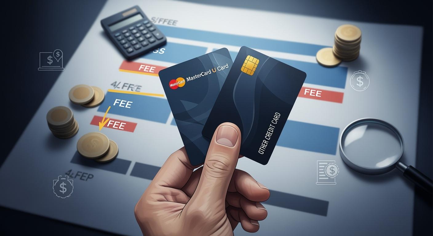 2026年万事达U卡手续费与其他信用卡差异盘点