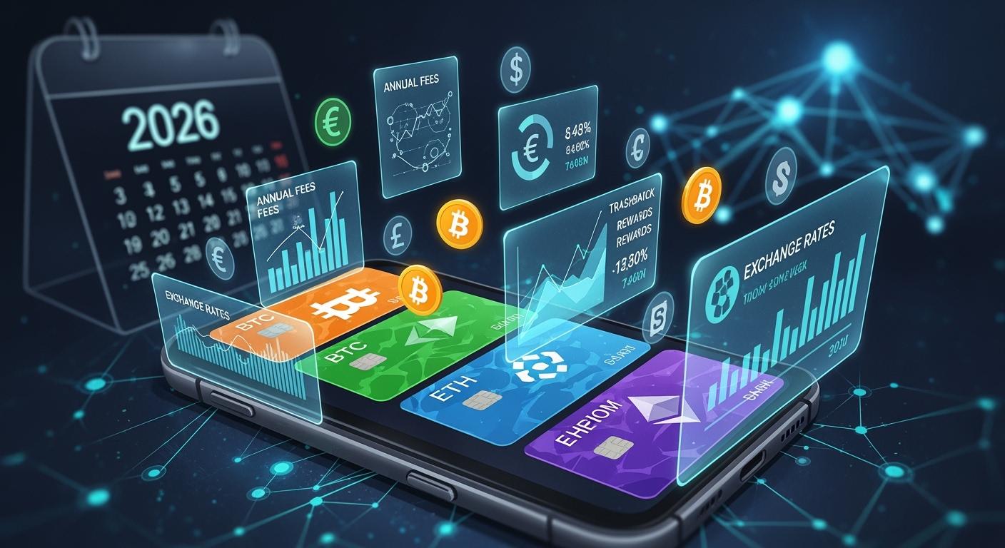 2026年主流加密虚拟卡额度与费用全面对比