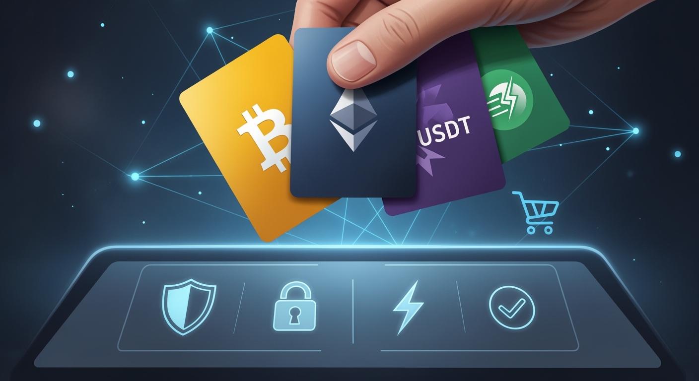 主流数字货币消费卡安全性与便捷性比较