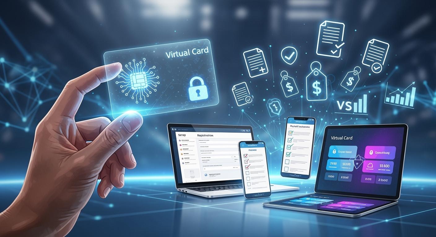 加密虚拟卡注册流程、材料与费用多平台对比