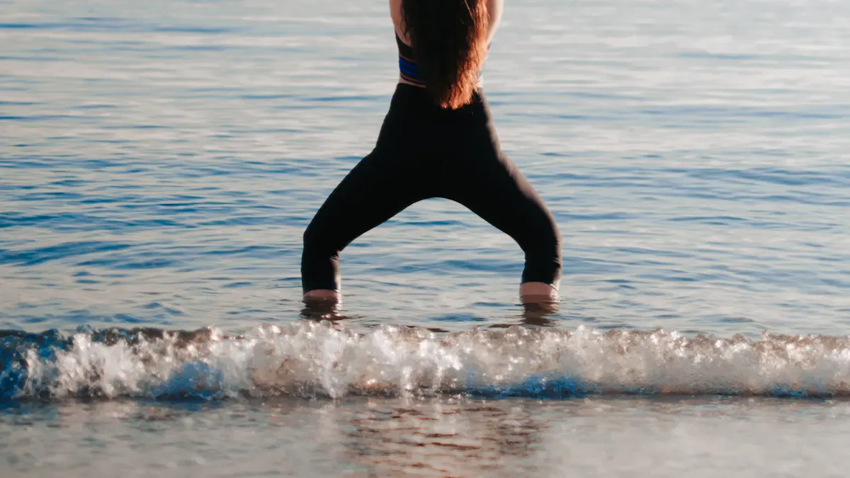 Pozycje jogi dla początkujących na rzecz harmonii czakr