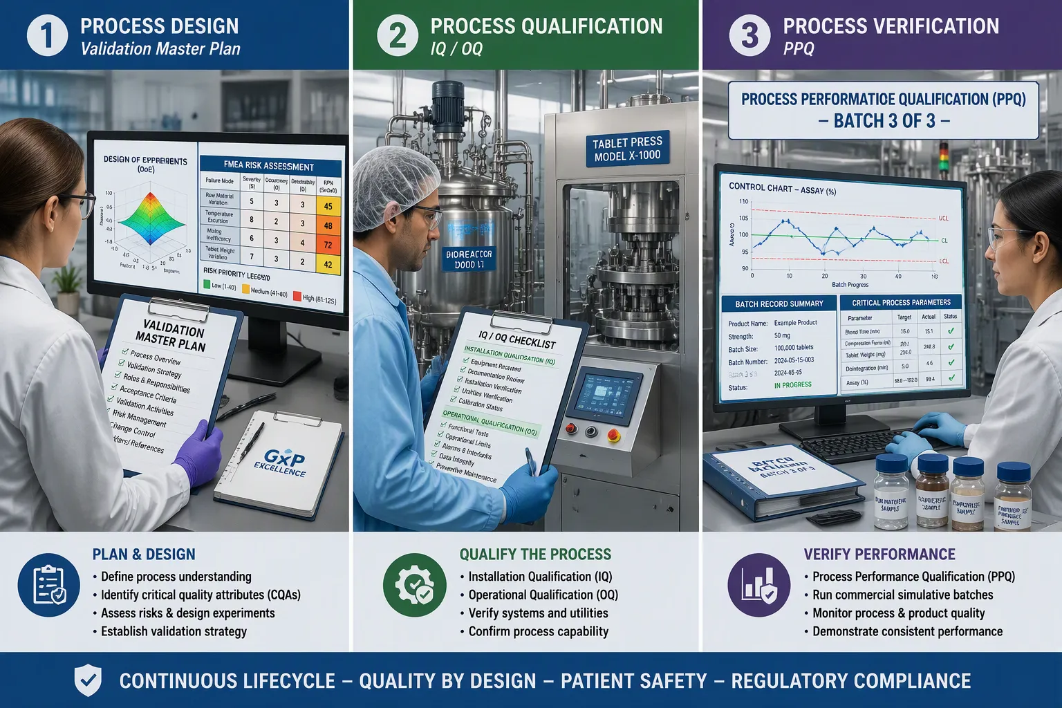 Key Validation Procedures in the Pharmaceutical Lifecycle