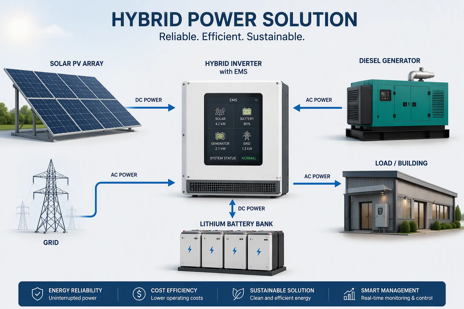 What Are Hybrid Power Solutions?