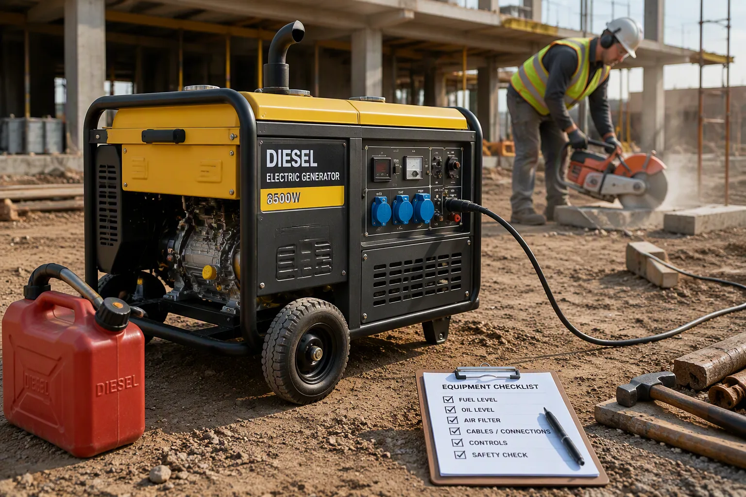 Key Advantages of Portable Diesel Electric Generators