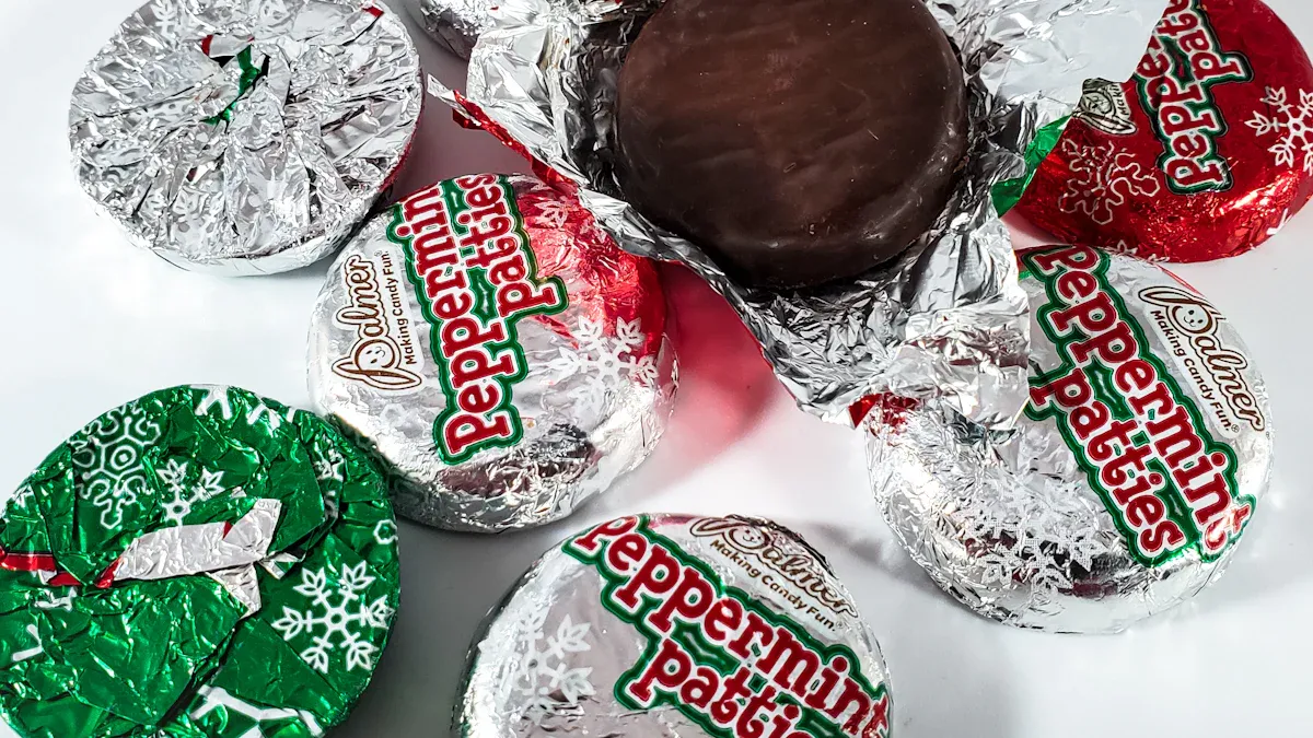 Colored foil bakeware ideas