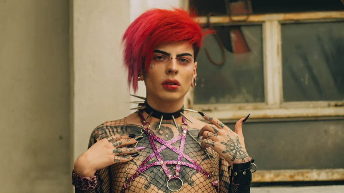 Man Wears Women's Clothes