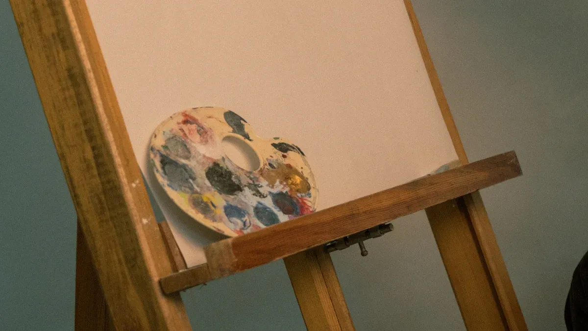 DIY Happy New Year Paintings