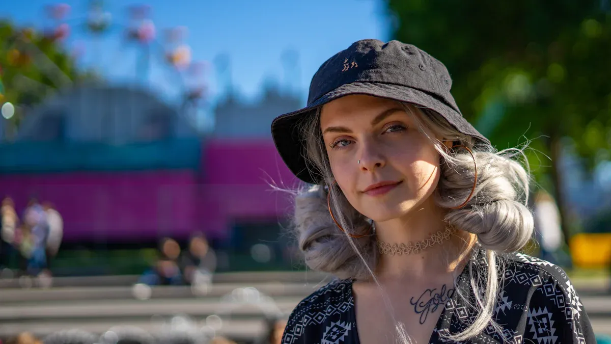 Why do Brits wear bucket hats?