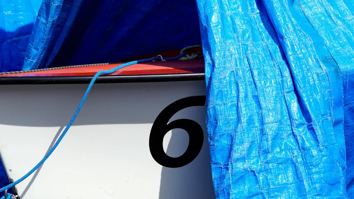 Hurricane tarps for windows