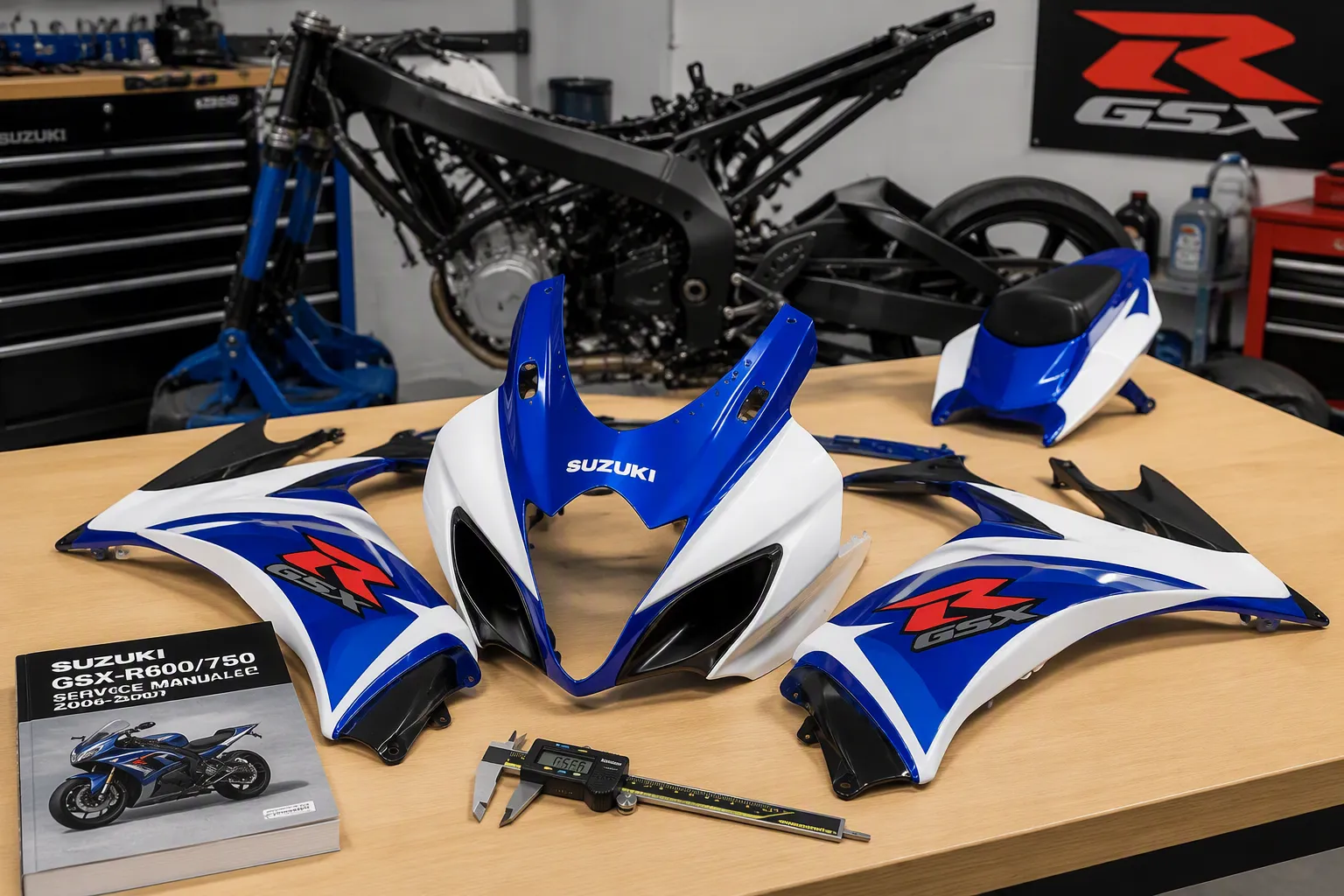 Buying Guide: Suzuki GSX-R600 GSX-R750 Fairing Kit 2006 2007