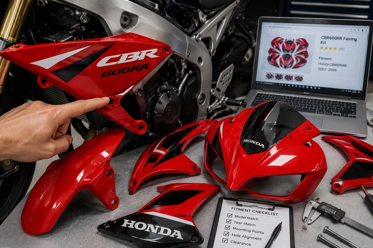 Common Mistakes When Buying a CBR600RR Fairing Kit