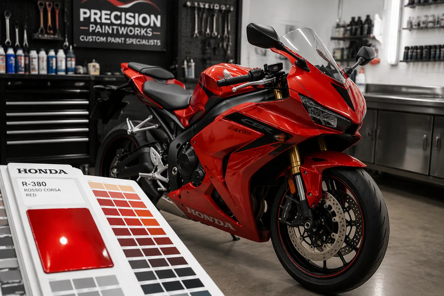OEM-Inspired Motorcycle Fairing Paint Colors