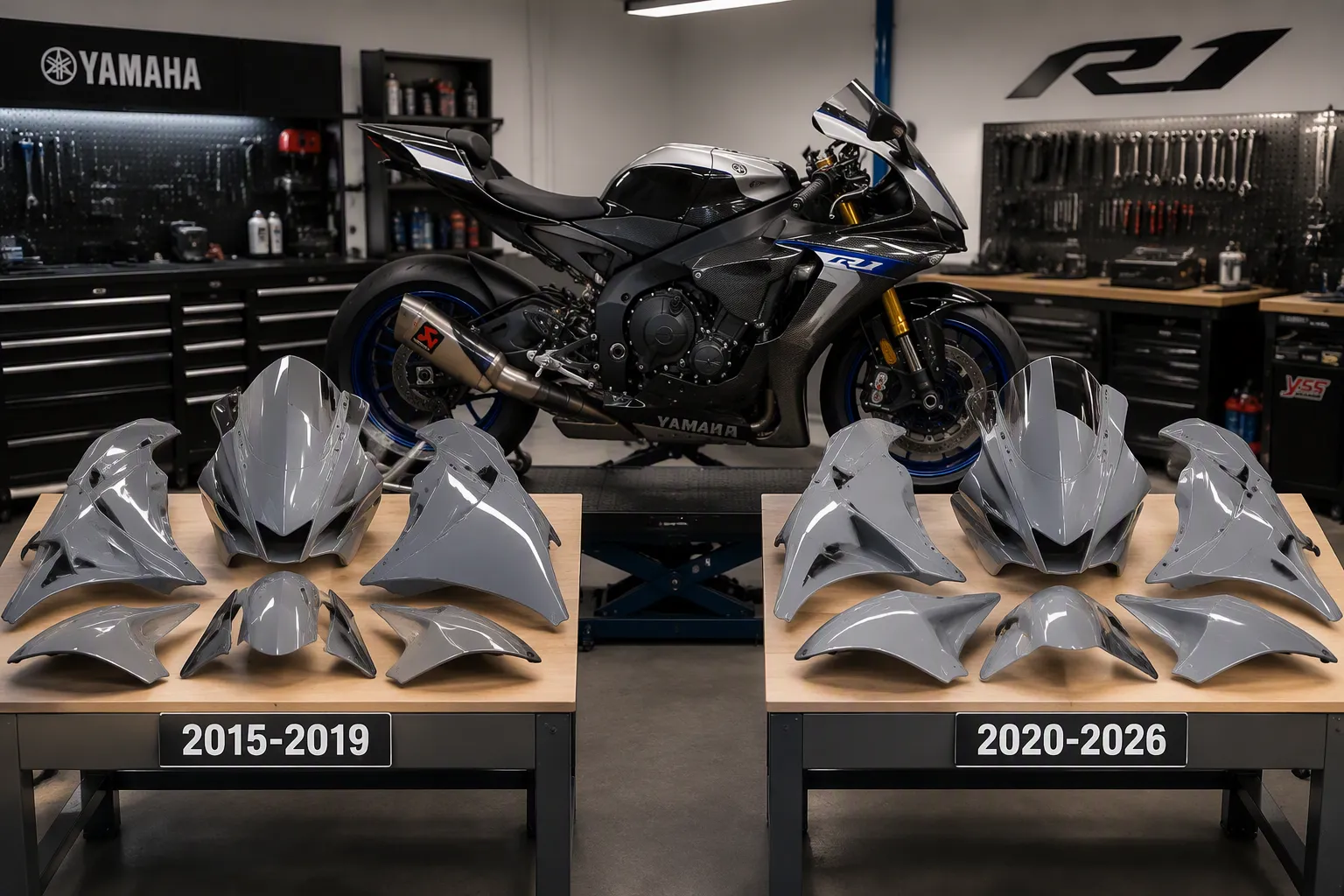 Yamaha YZF-R1 Fairing Fitment: 2015–2019 vs. 2020–2026