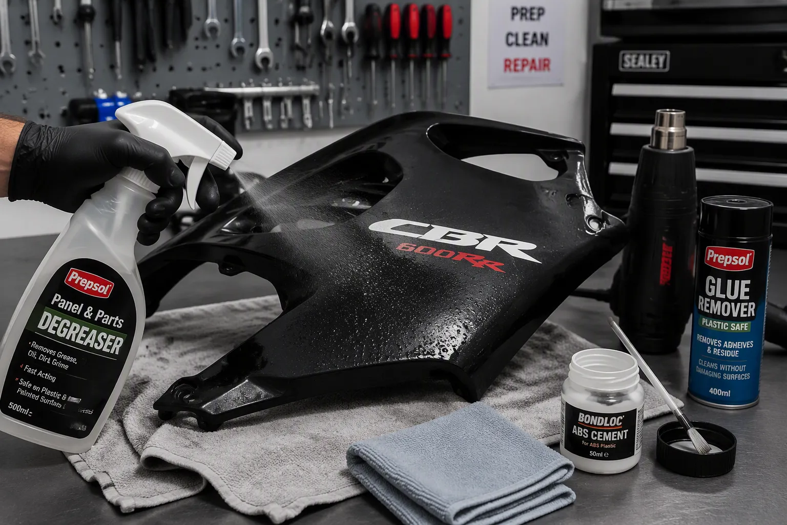 Step-by-Step Fairing Restoration Process