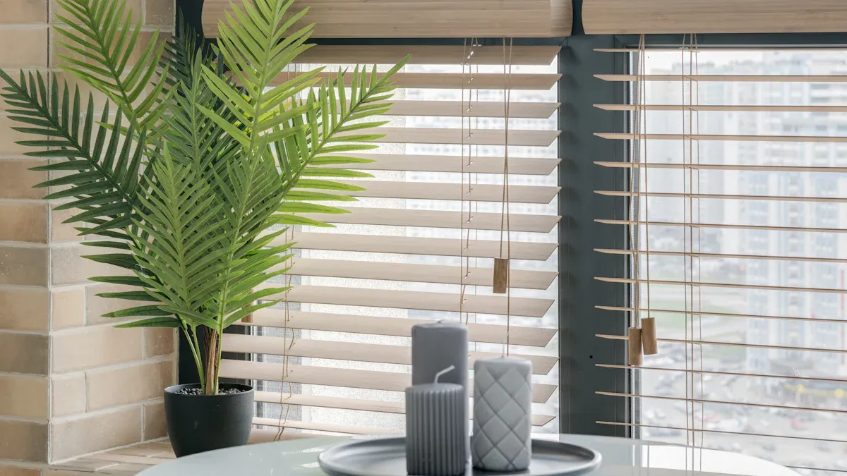 Easy Upgrades for Window Blinds with Decorative Accessories