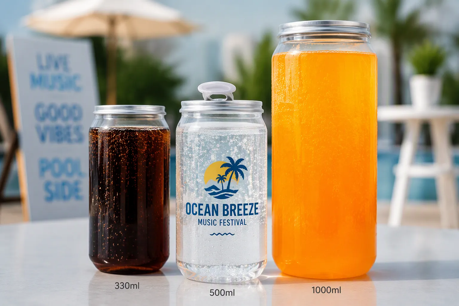 500 ml PET Cans and Larger Formats