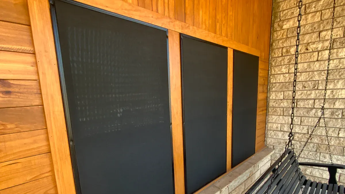 Outdoor Roller Blinds by Budget