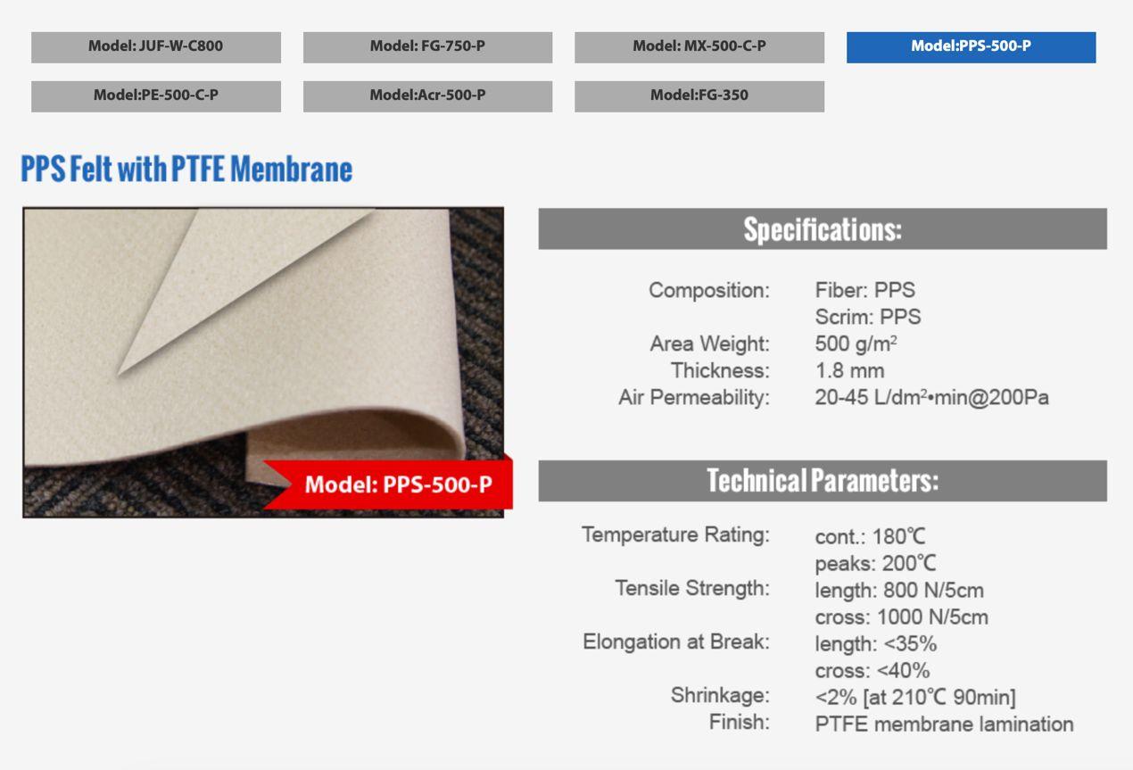 PTFE Filter Media & ePTFE Membrane Technology