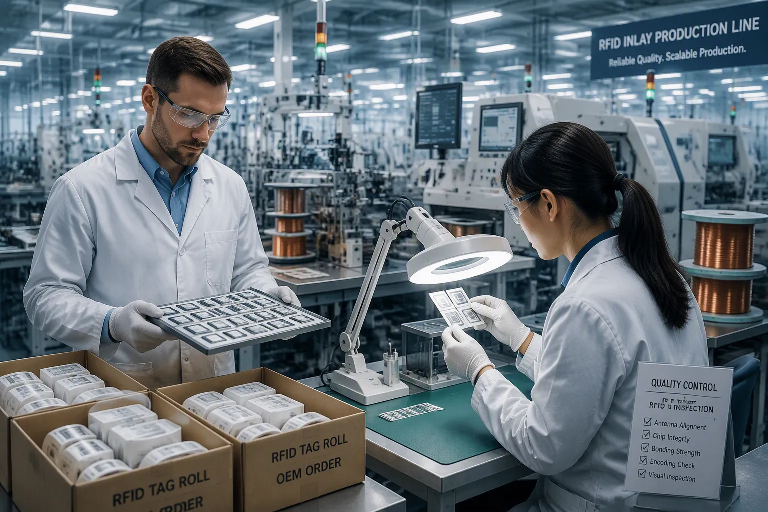 Suggest a reliable RFID tag factory for bulk OEM orders