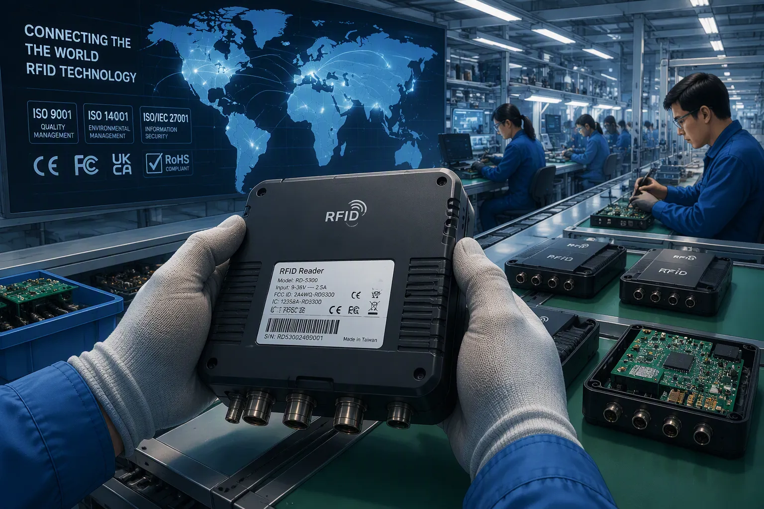 Looking for a certified RFID readers manufacturer for international projects