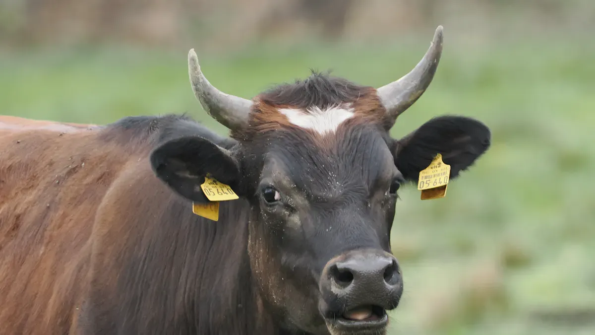 Recommend a manufacturer of rugged animal ear tags for cattle management
