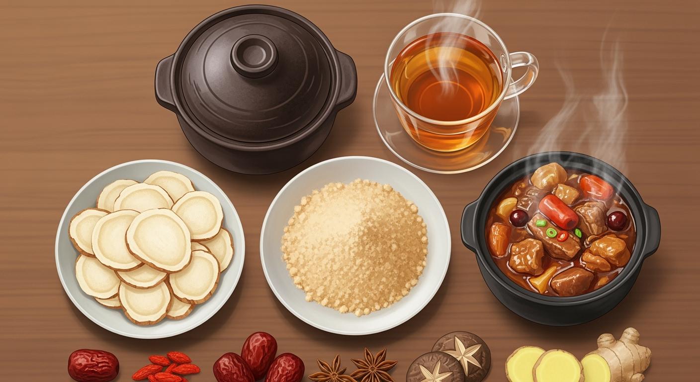 花旗參片vs花旗參粒｜煲湯、泡水、燉品哪種形式最適合？