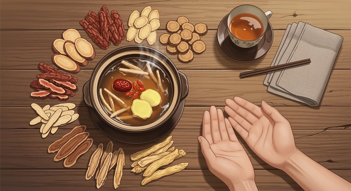 巴戟配杜仲、黨參、北芪：暖身補氣經典湯水組合（適合手腳凍人士）