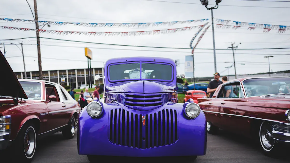 Purple Car History